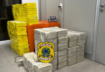 A Polícia Federal e a Receita Federal apreenderam cerca de 464 kg de drogas em João Pessoa – PB