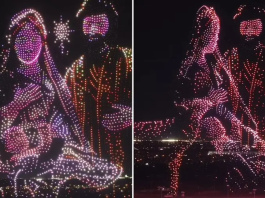 Show com 5 mil drones recria nascimento de Jesus e encanta público no Texas