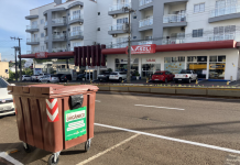 Prefeitura de São Lourenço do Oeste – SC instala 25 novos contentores para lixo orgânico no centro da cidade