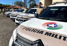 Novas viaturas e armamentos reforçam estrutura da PM no Oeste de SC