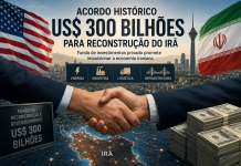 MEGAACORDO HISTÓRICO: Irã poderá receber US$ 300 bilhões após pacto com os EUA e fim da guerra