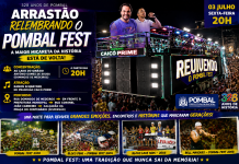 Arrastão “Relembrando o Pombal Fest” promete reviver a tradição da micareta nesta sexta-feira em Pombal
