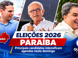 ELEIÇÕES 2026: candidatos ao Governo da Paraíba intensificam campanha neste domingo com agendas pelo Estado