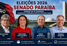 Senado entra na disputa: candidatos iniciam campanha na Paraíba