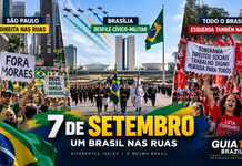 7 de Setembro leva manifestações às ruas em várias cidades e expõe polarização política