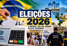 Eleições 2026: Brasil vai às urnas neste domingo em meio a forte operação de segurança e atenção a ocorrências em todo o país