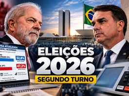 Segundo turno das Eleições 2026: pesquisas, alianças e decisões judiciais movimentam disputa entre Lula e Flávio Bolsonaro